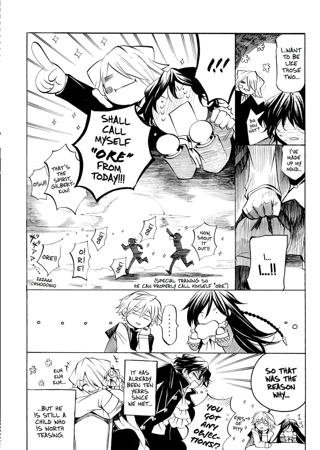 Read Pandora Hearts chapter 22 image 96 on Lezhin