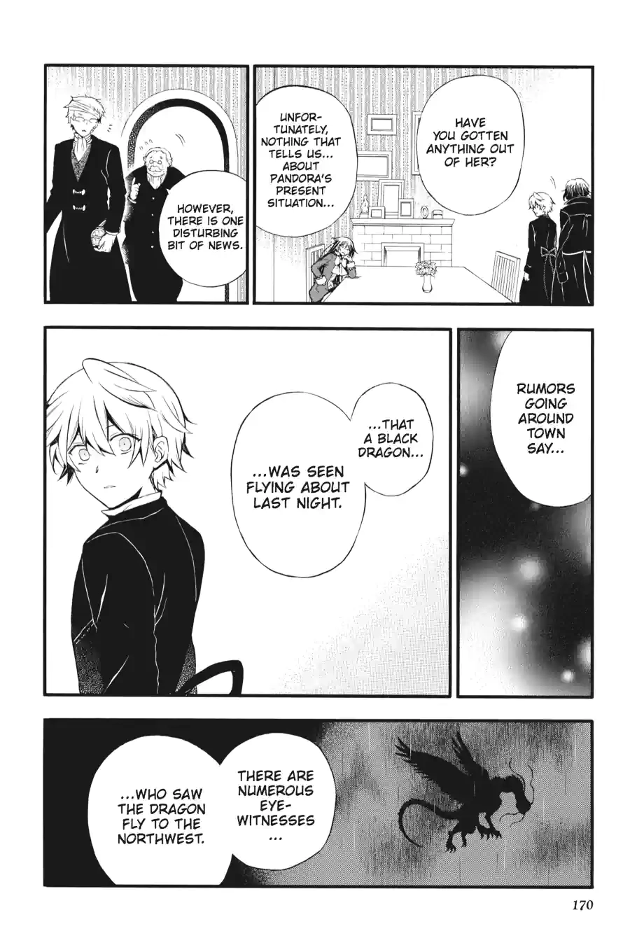Pandora Hearts Chapter 223 page 4 - 