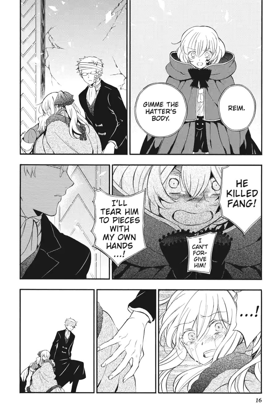 Pandora Hearts Chapter 238 page 14 - 