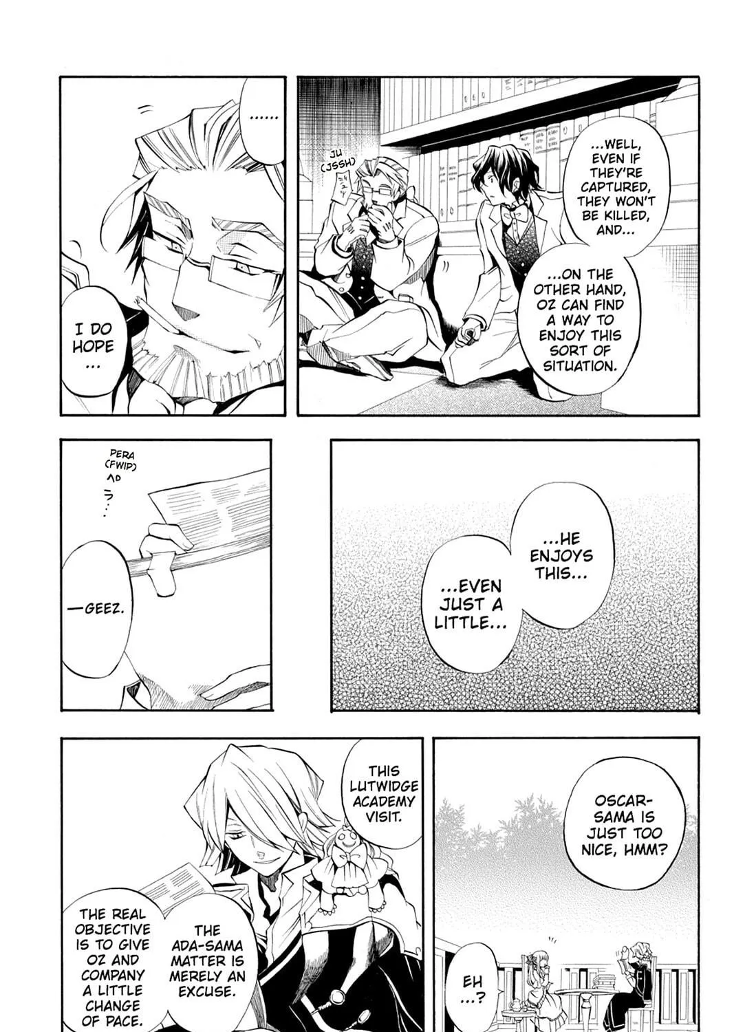 Read Pandora Hearts chapter 24 image 22 on Lezhin
