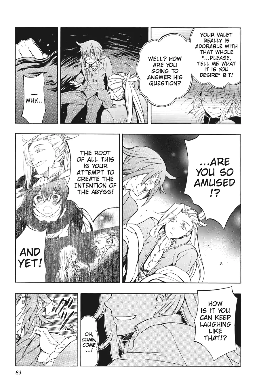 Pandora Hearts Chapter 242 page 3 - 
