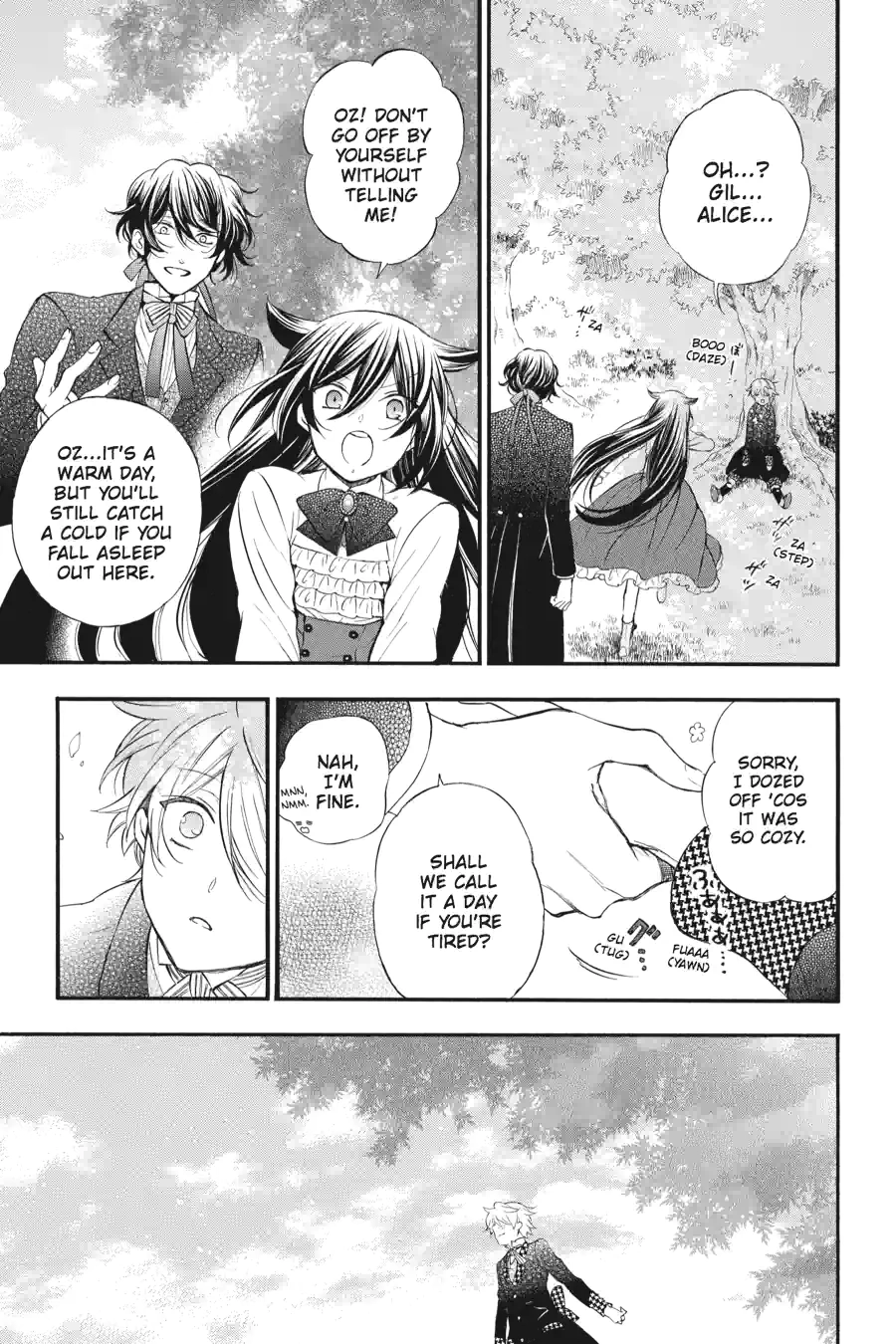 Pandora Hearts Chapter 263 page 3 - 