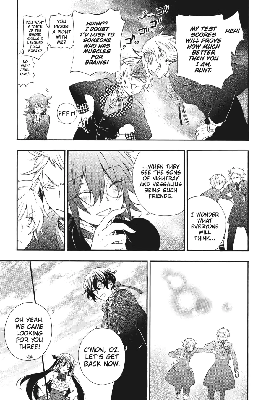Pandora Hearts Chapter 263 page 7 - 