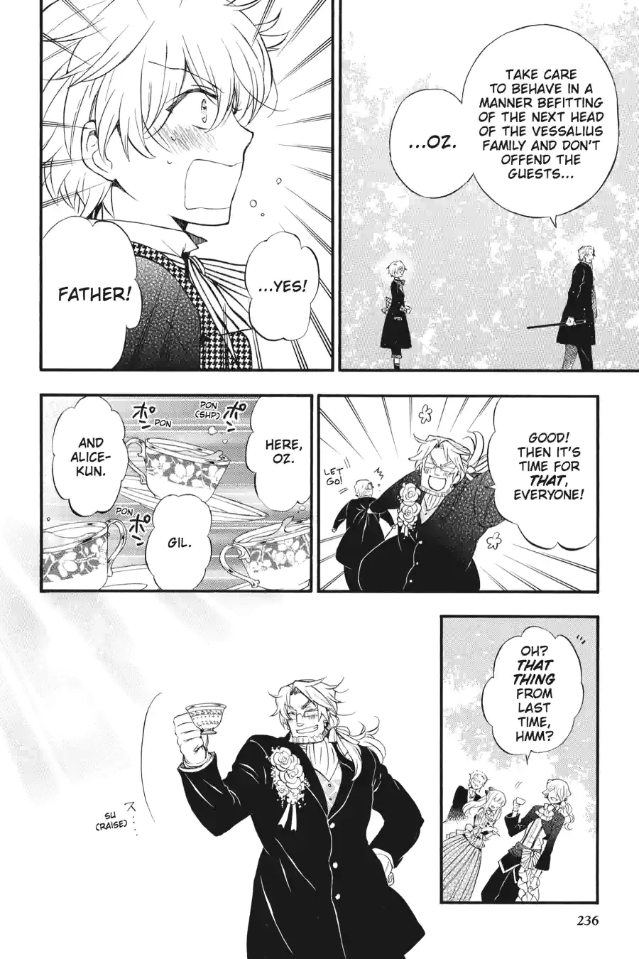 Pandora Hearts Chapter 264 page 2 - 