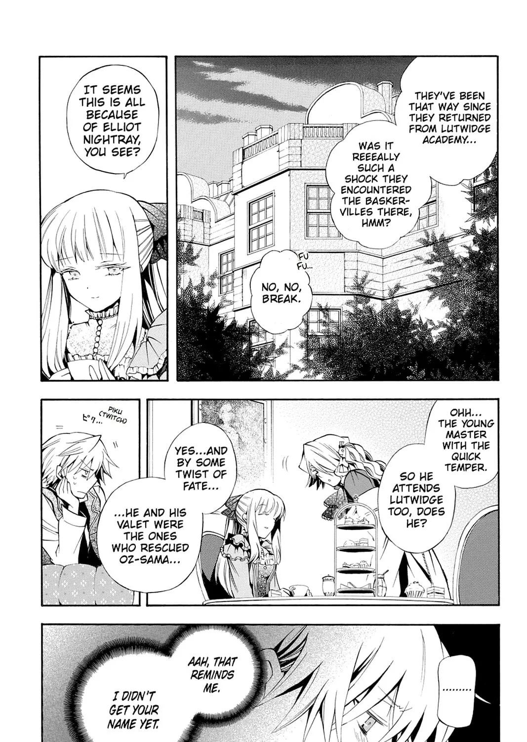 Read Pandora Hearts chapter 28 image 6 on Lezhin