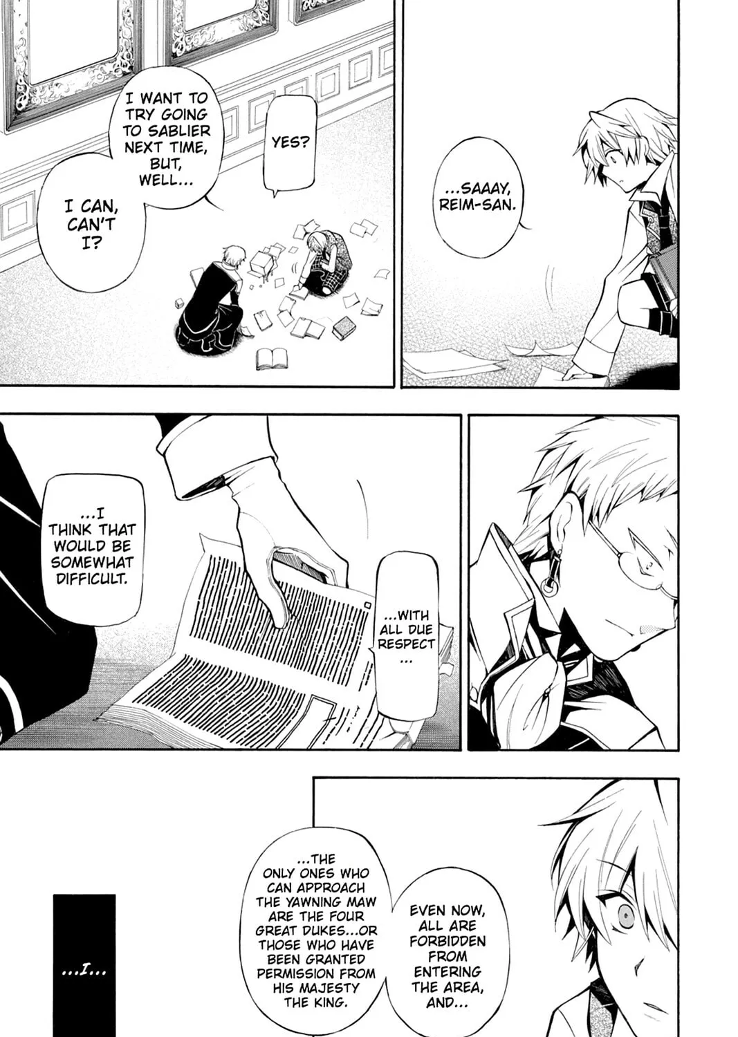 Read Pandora Hearts chapter 35 image 32 on Lezhin