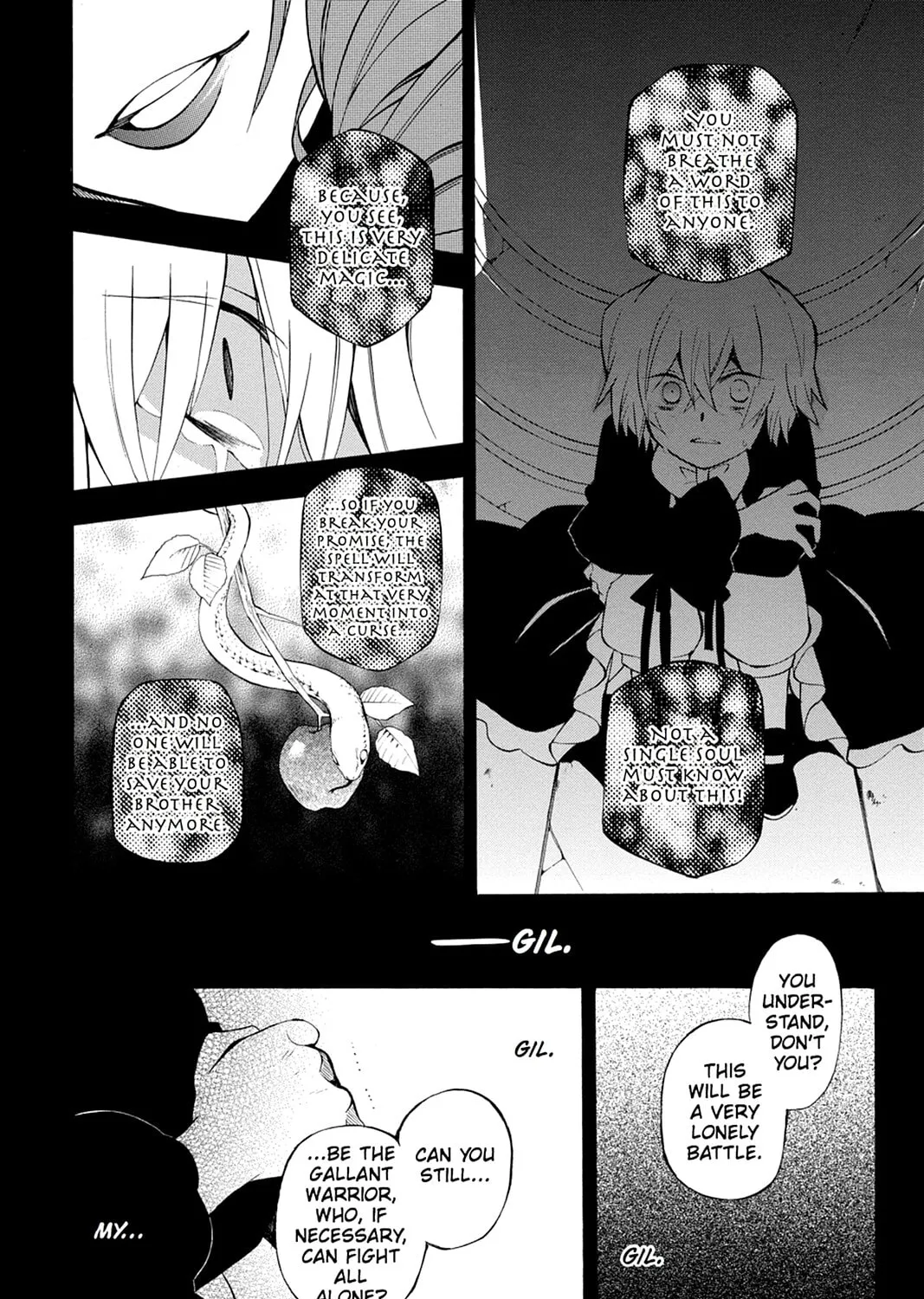 Read Pandora Hearts chapter 40 image 32 on Lezhin