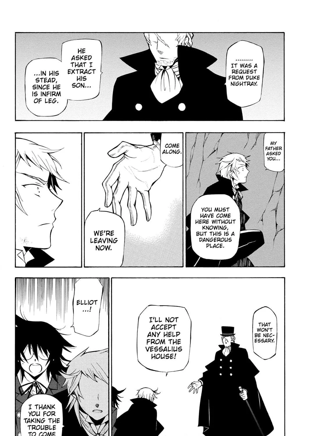 Read Pandora Hearts chapter 41 image 8 on Lezhin