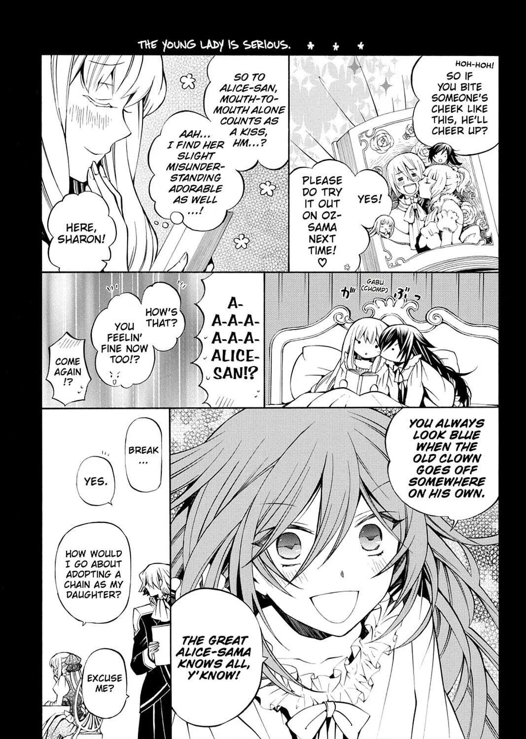 Read Pandora Hearts chapter 44 image 8 on Lezhin
