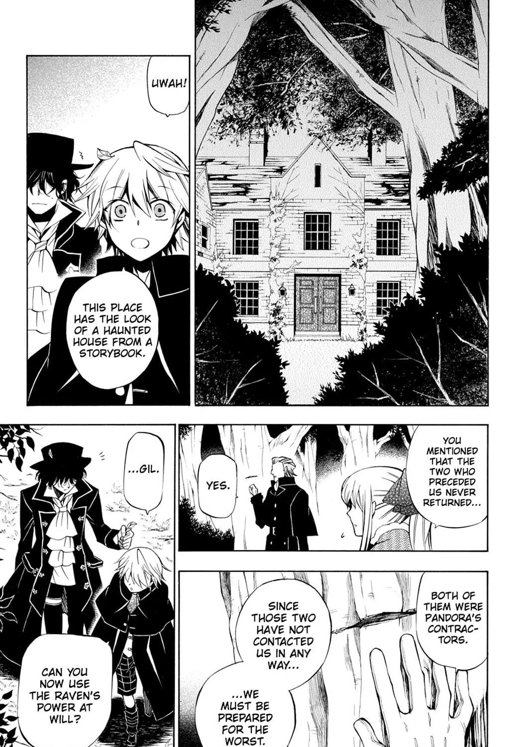 Read Pandora Hearts chapter 45 image 8 on Lezhin