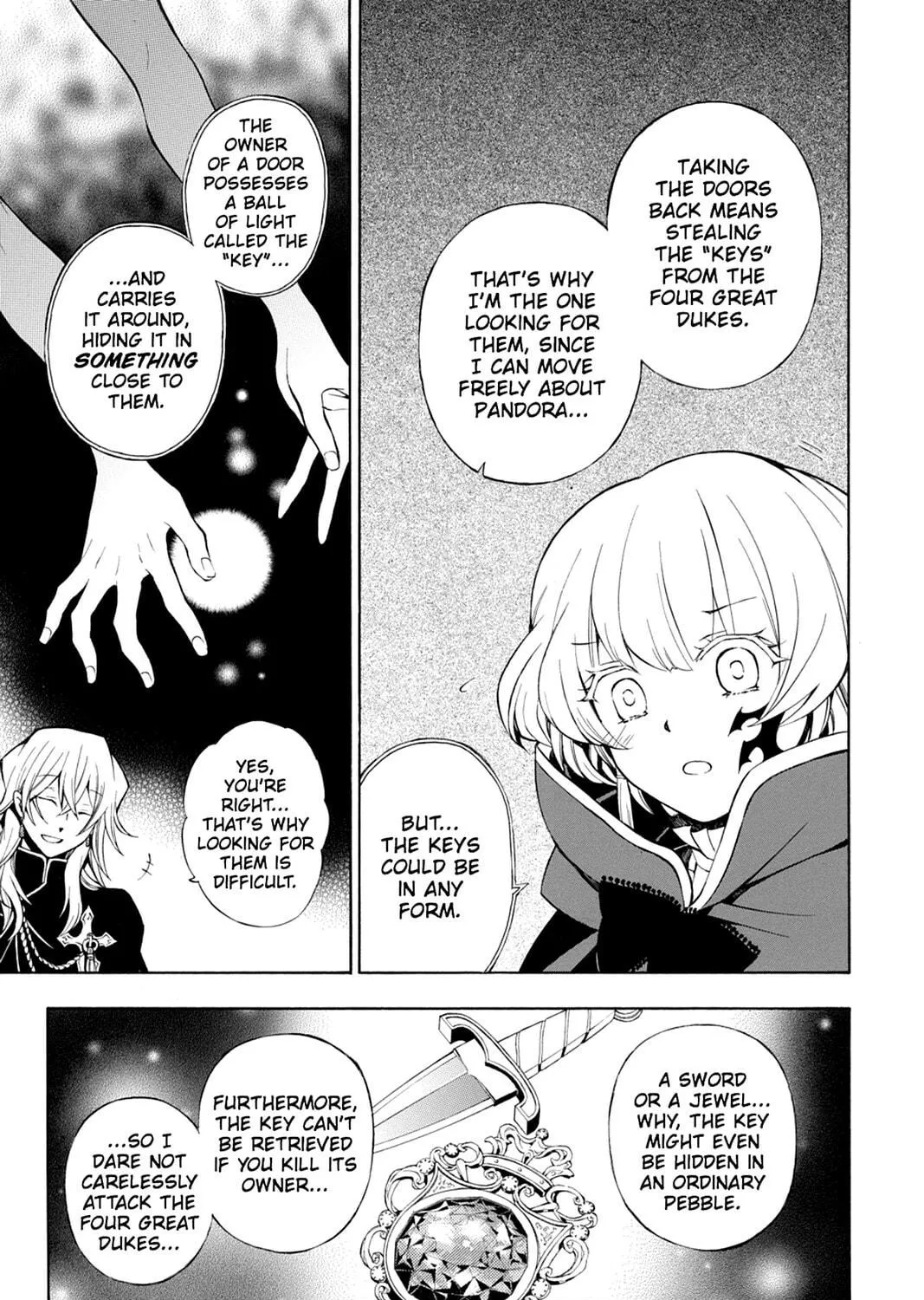 Read Pandora Hearts chapter 47 image 16 on Lezhin