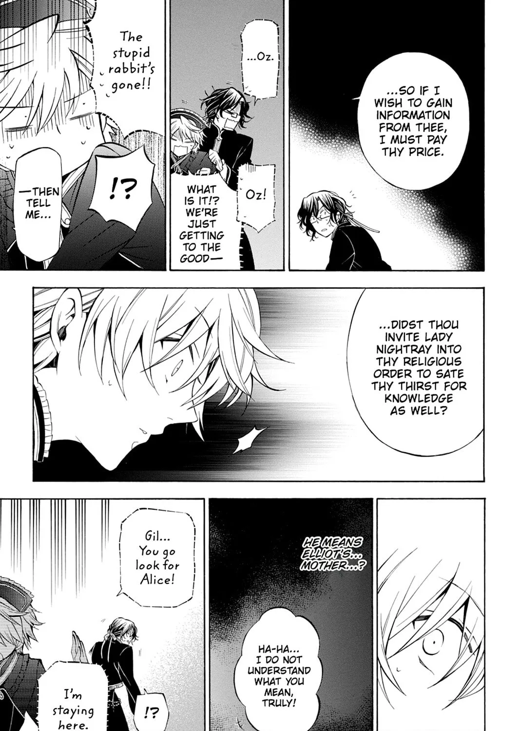 Read Pandora Hearts chapter 49 image 36 on Lezhin
