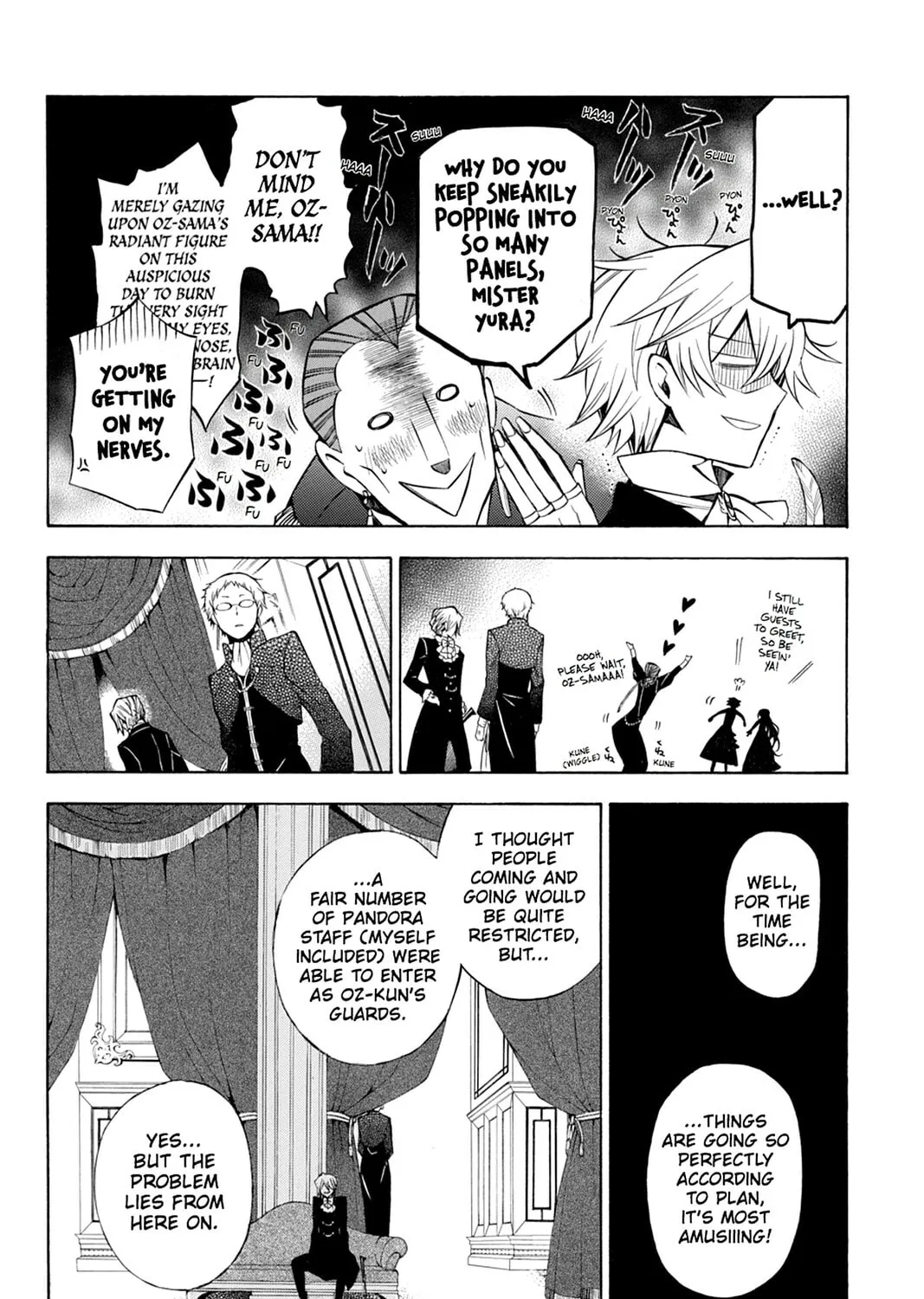 Read Pandora Hearts chapter 50 image 12 on Lezhin