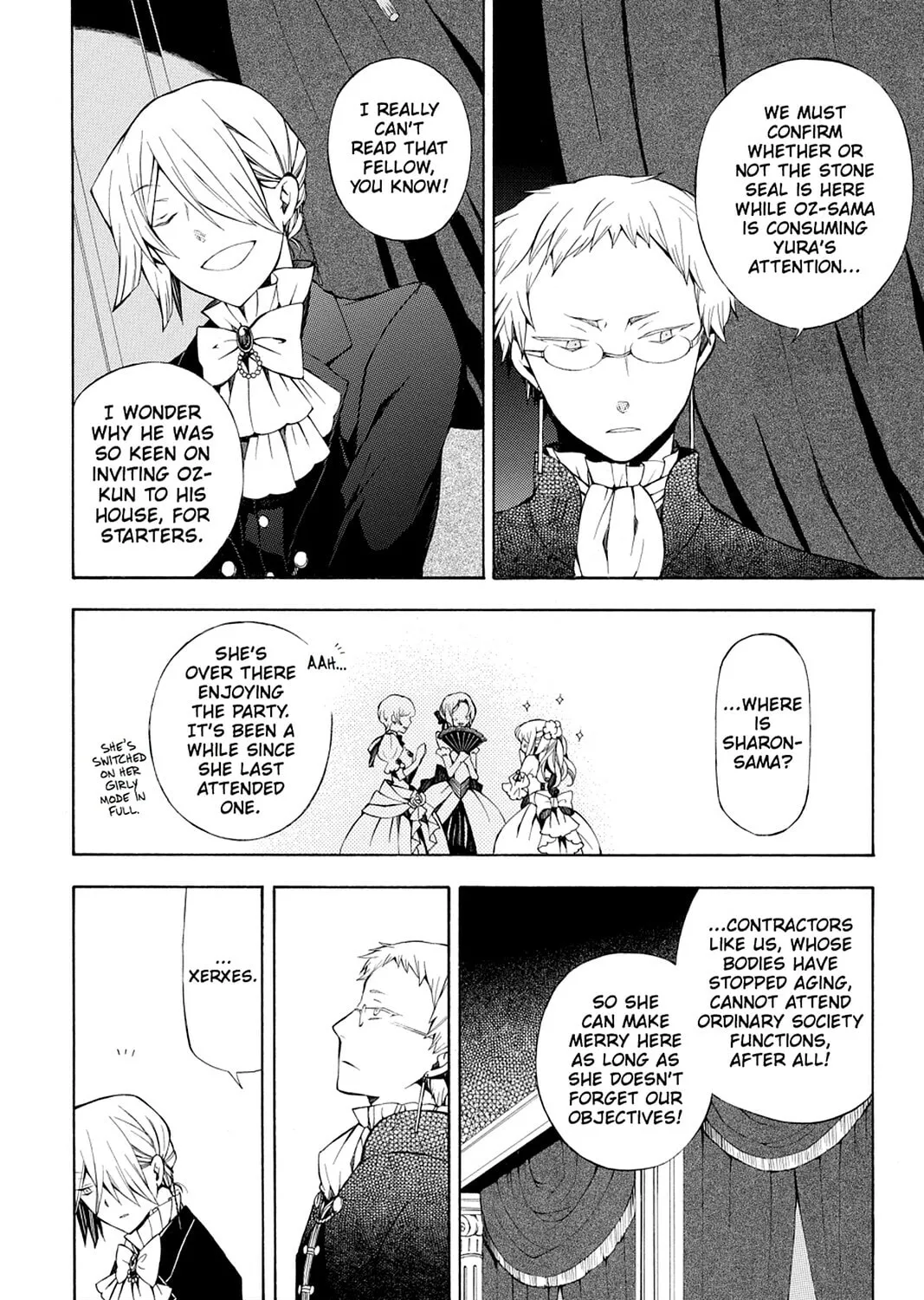 Read Pandora Hearts chapter 50 image 14 on Lezhin