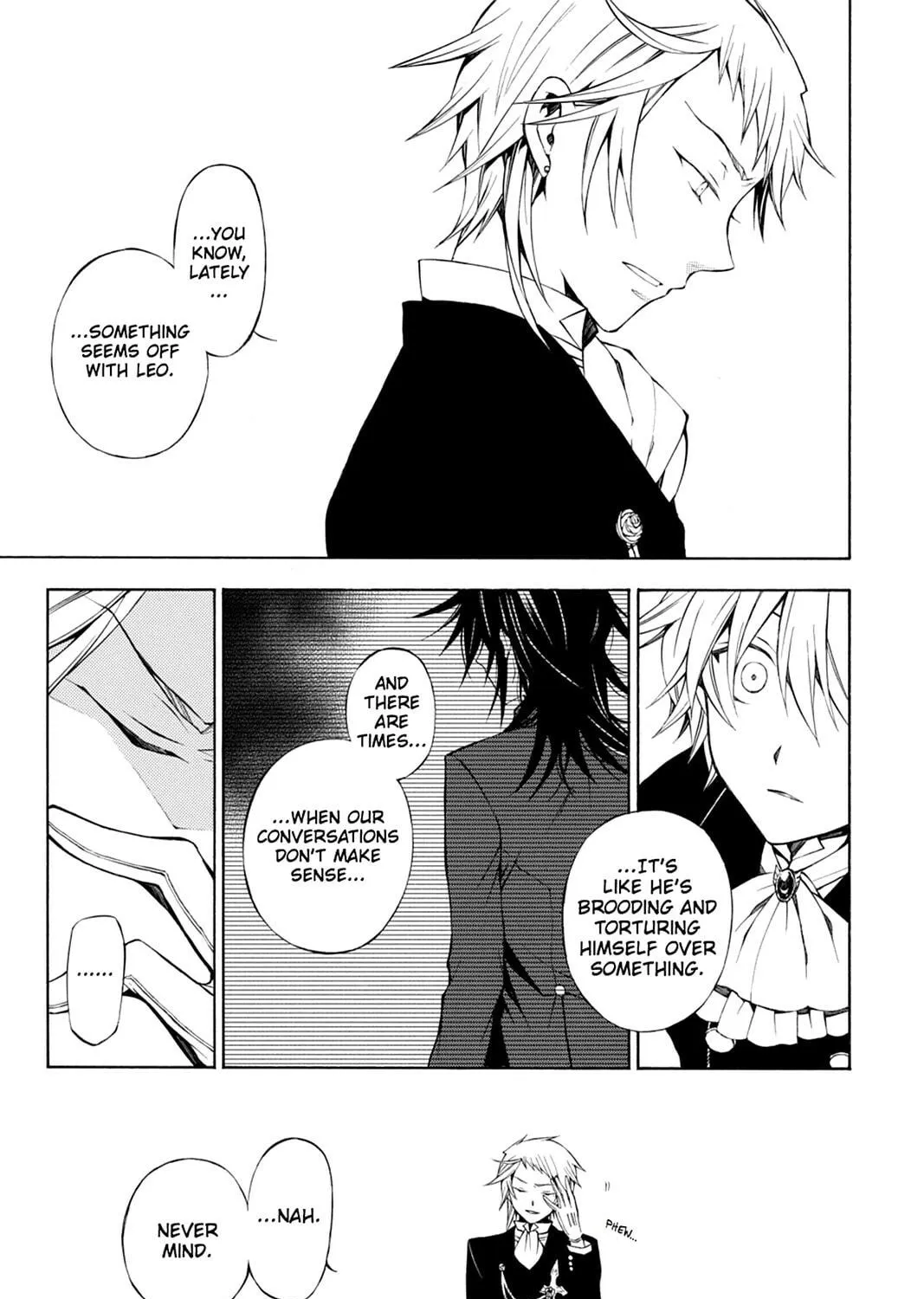 Read Pandora Hearts chapter 50 image 28 on Lezhin