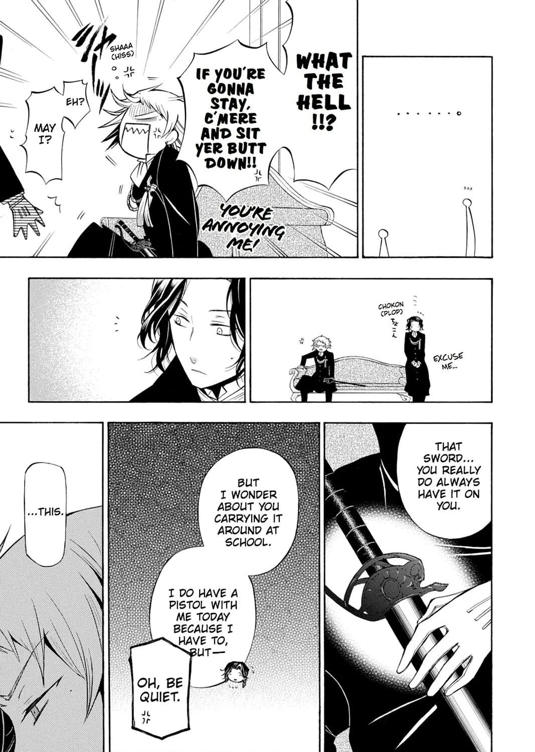 Read Pandora Hearts chapter 51 image 28 on Lezhin