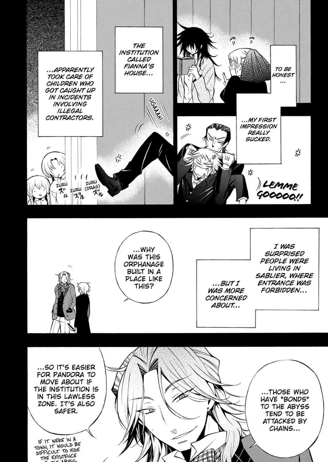 Read Pandora Hearts chapter 51 image 42 on Lezhin