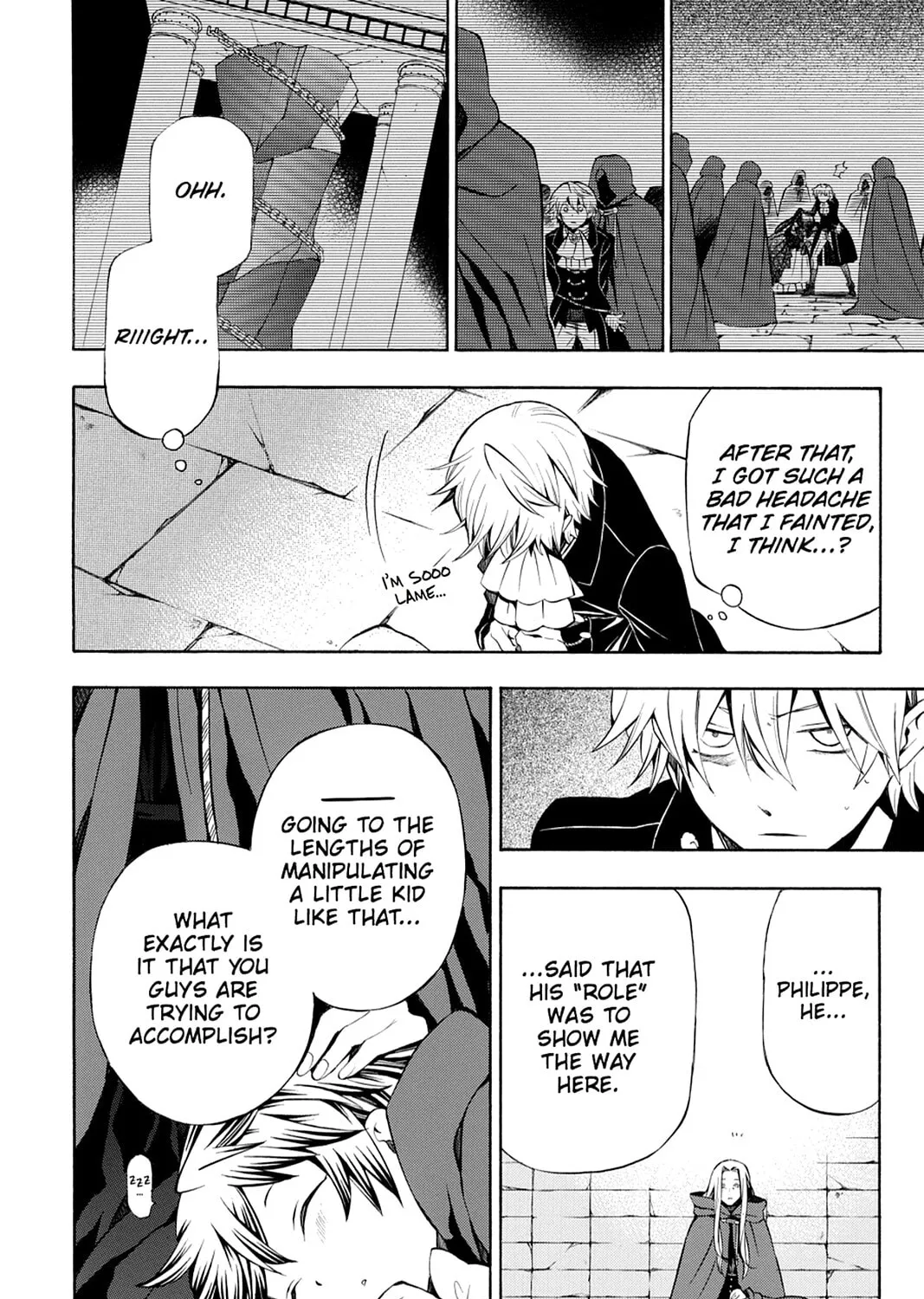 Read Pandora Hearts chapter 55 image 36 on Lezhin