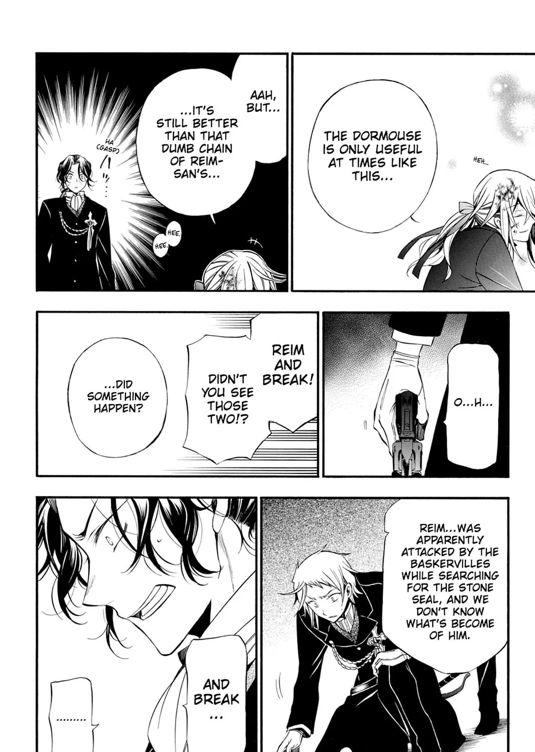 Read Pandora Hearts chapter 56 image 14 on Lezhin