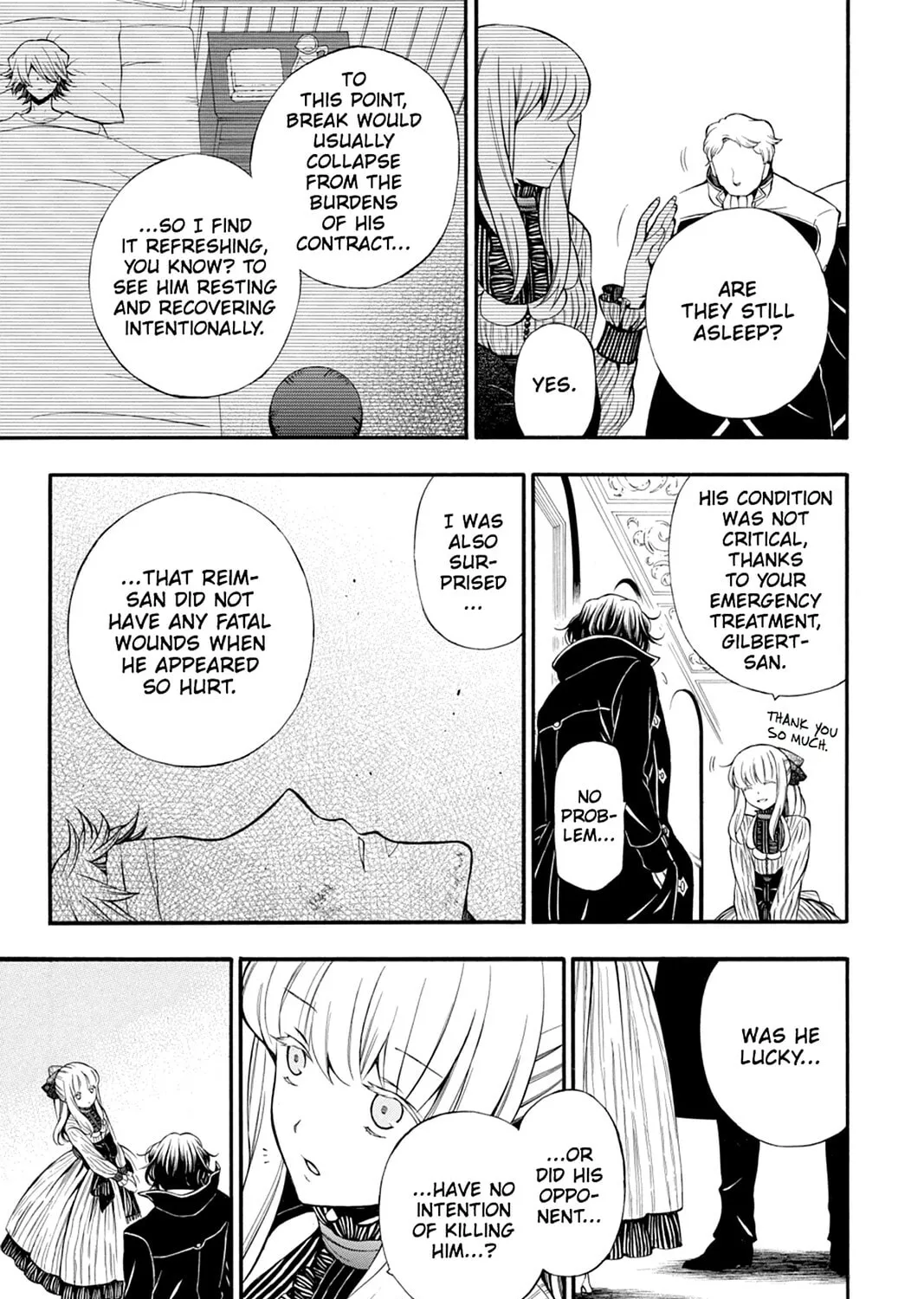 Read Pandora Hearts chapter 61 image 12 on Lezhin