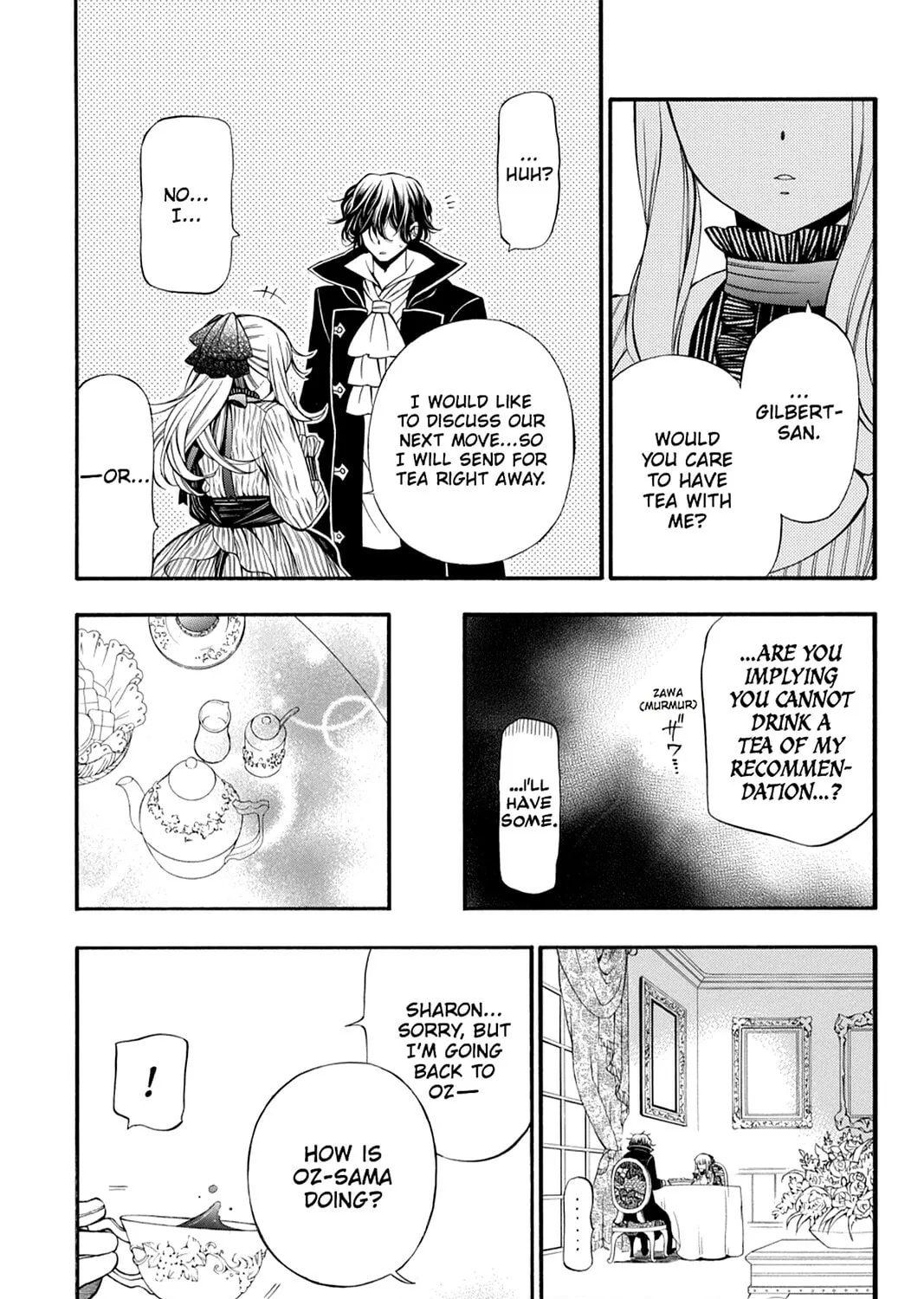Read Pandora Hearts chapter 61 image 14 on Lezhin