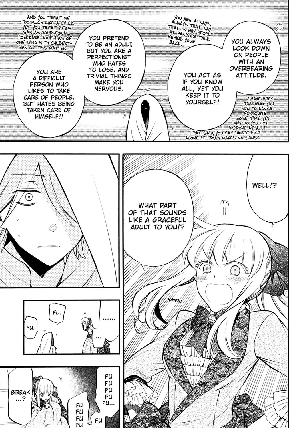 Read Pandora Hearts chapter 63 image 20 on Lezhin