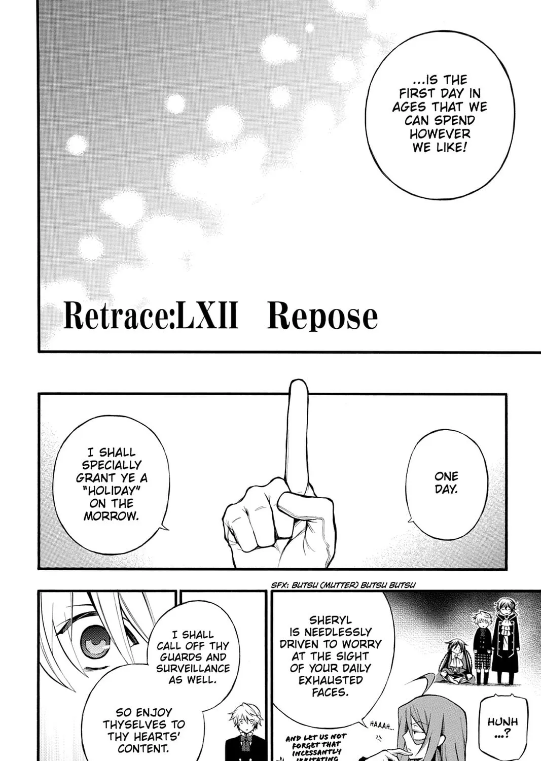 Read Pandora Hearts chapter 63 image 6 on Lezhin