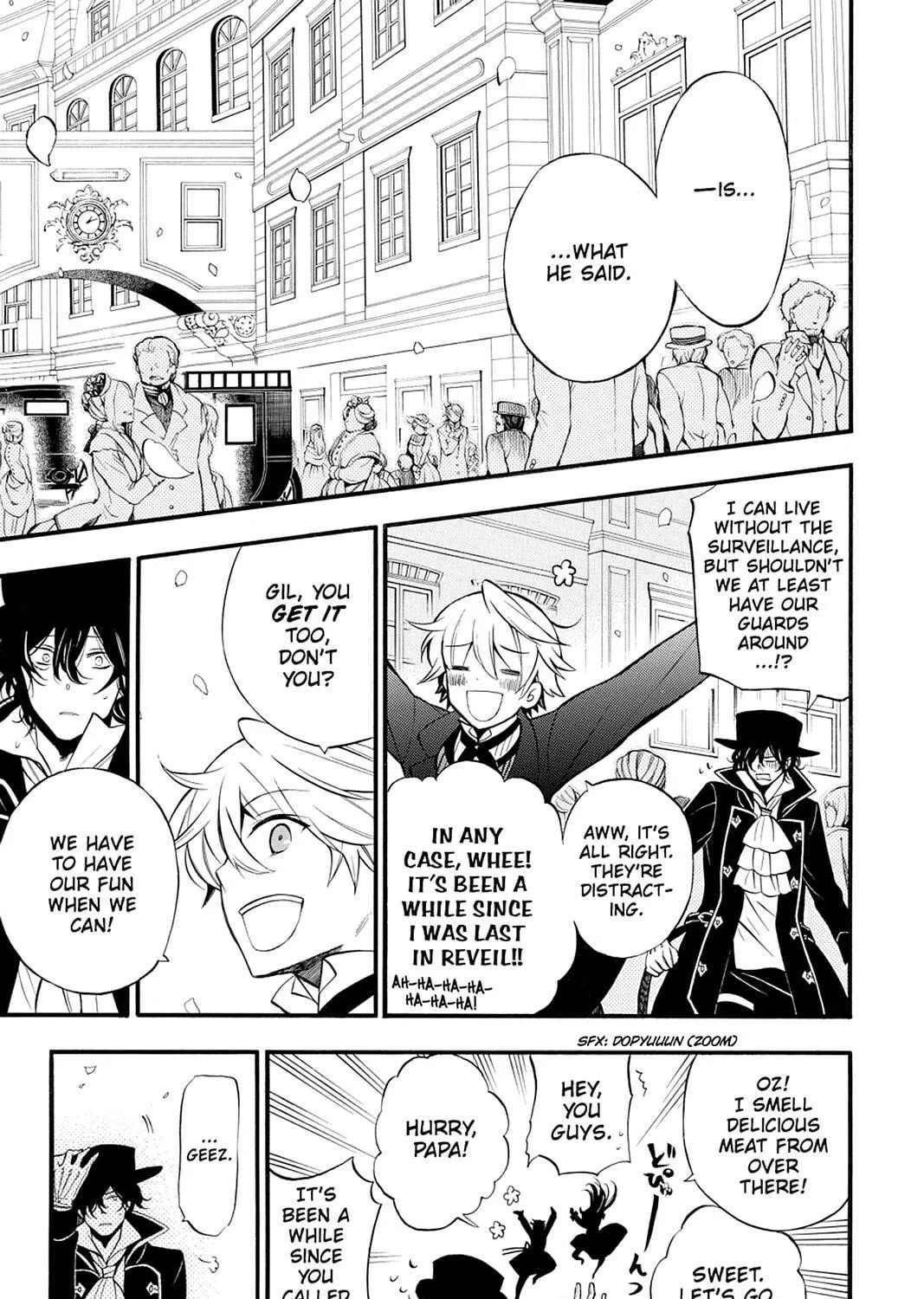 Read Pandora Hearts chapter 63 image 8 on Lezhin