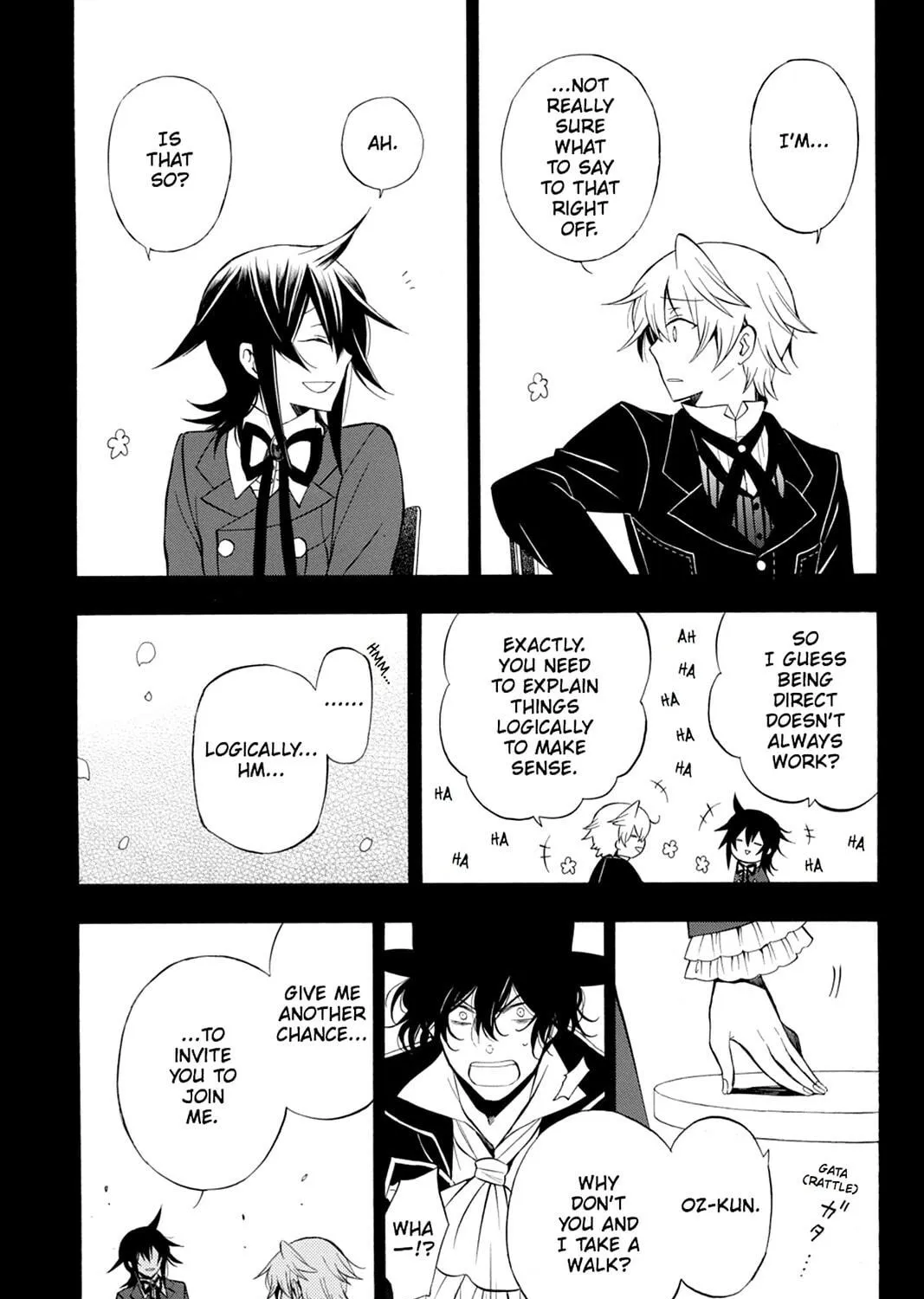Read Pandora Hearts chapter 64 image 16 on Lezhin