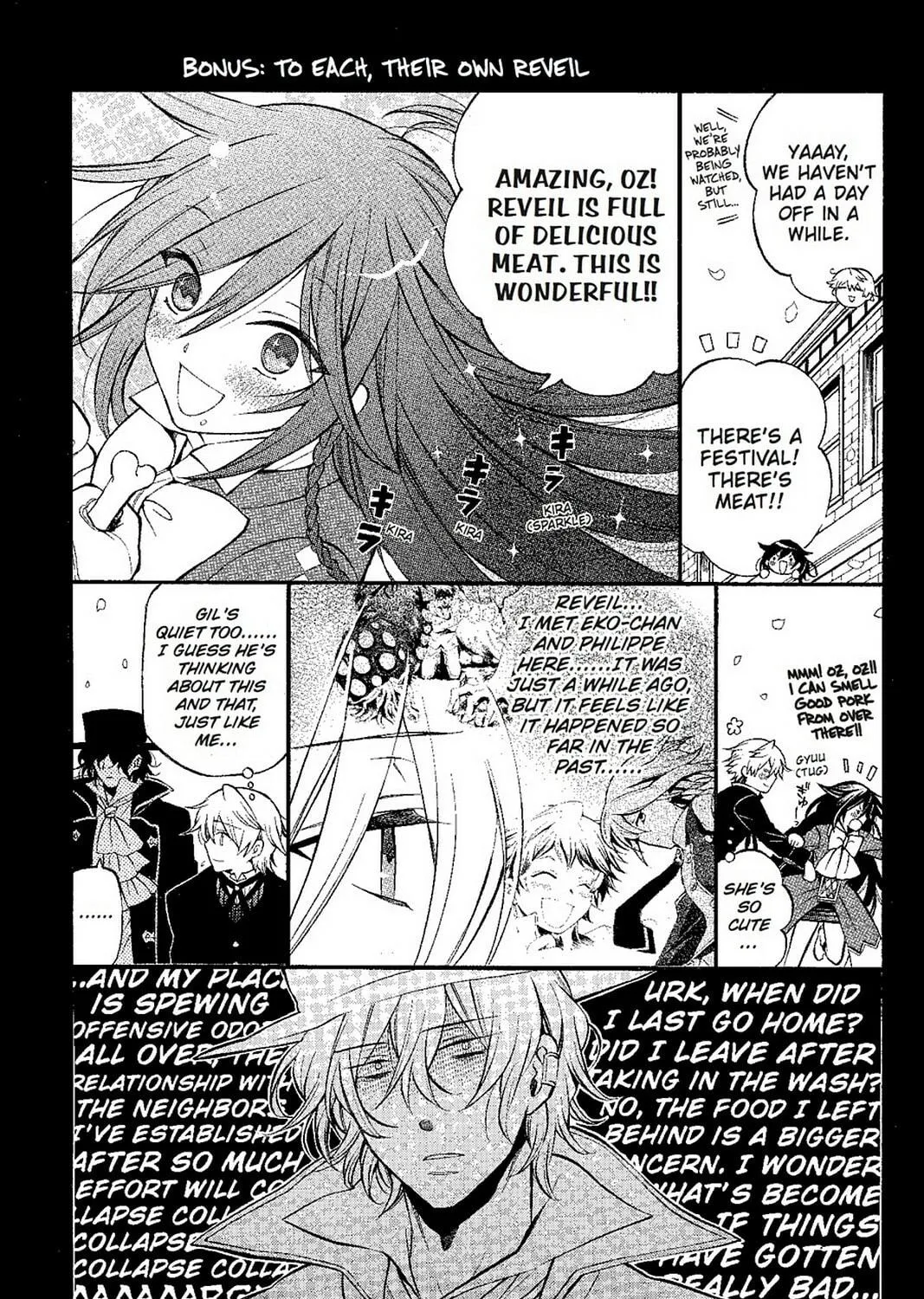Read Pandora Hearts chapter 64 image 8 on Lezhin