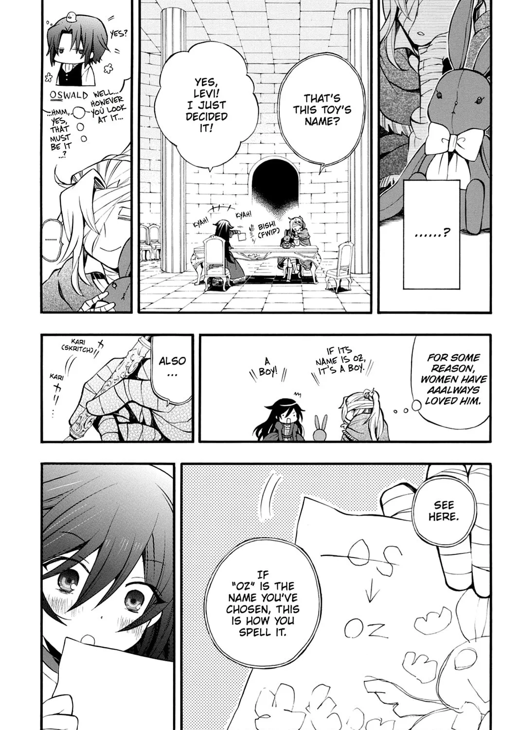 Read Pandora Hearts chapter 72 image 36 on Lezhin