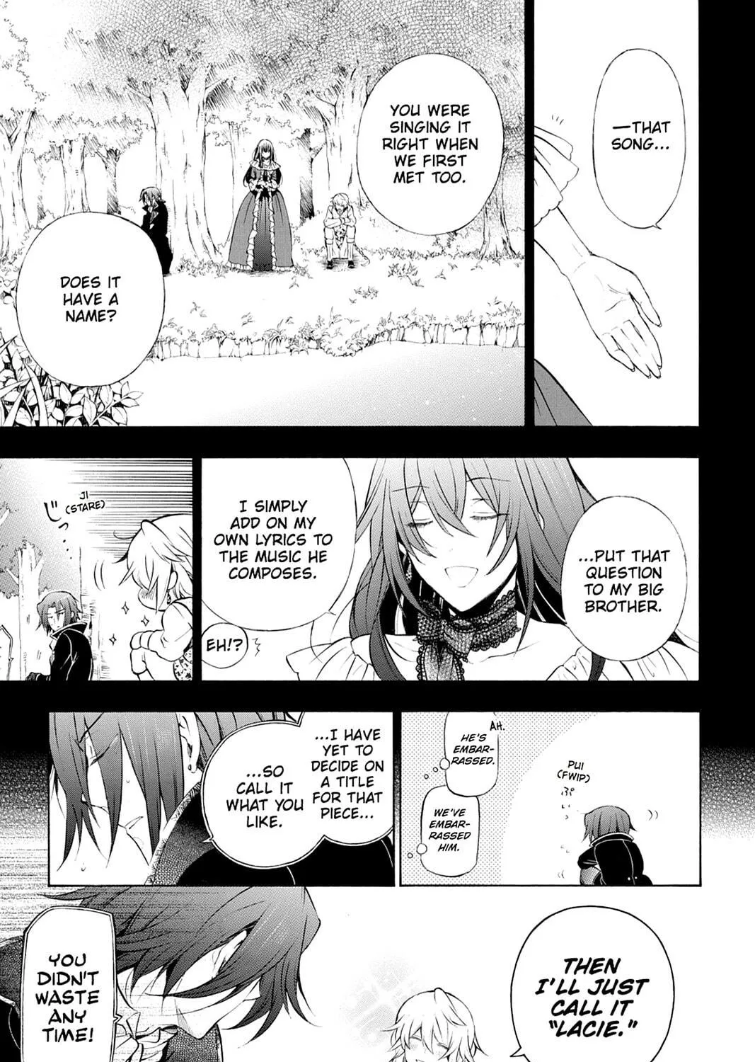 Read Pandora Hearts chapter 73 image 4 on Lezhin