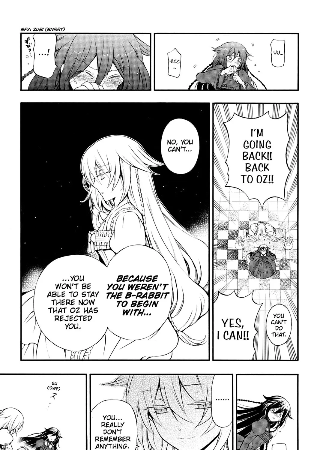 Read Pandora Hearts chapter 77 image 12 on Lezhin