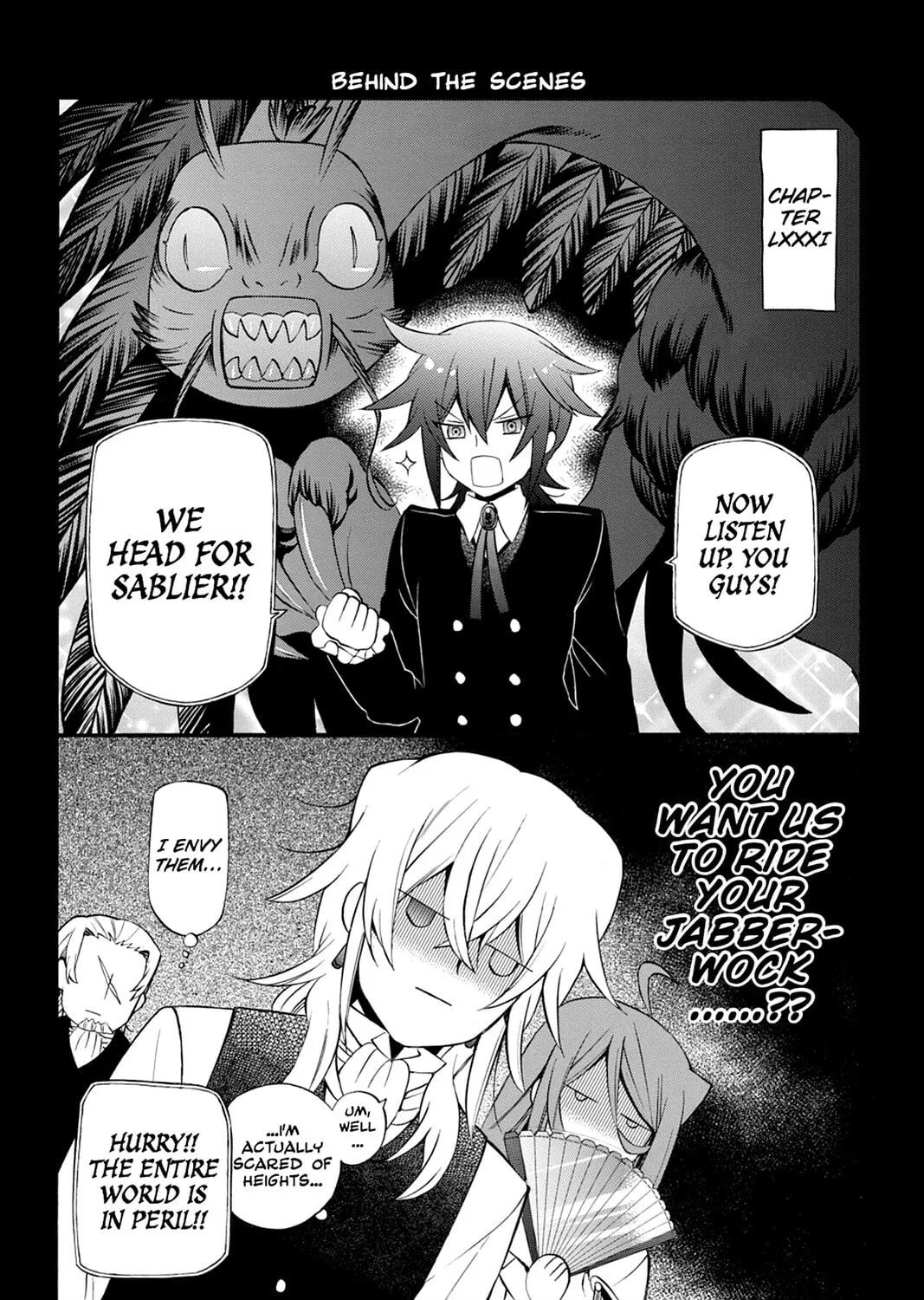 Read Pandora Hearts chapter 84 image 36 on Lezhin