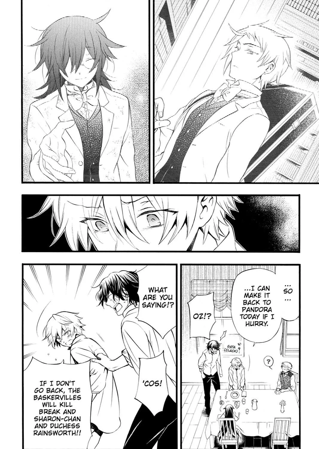 Read Pandora Hearts chapter 85 image 22 on Lezhin