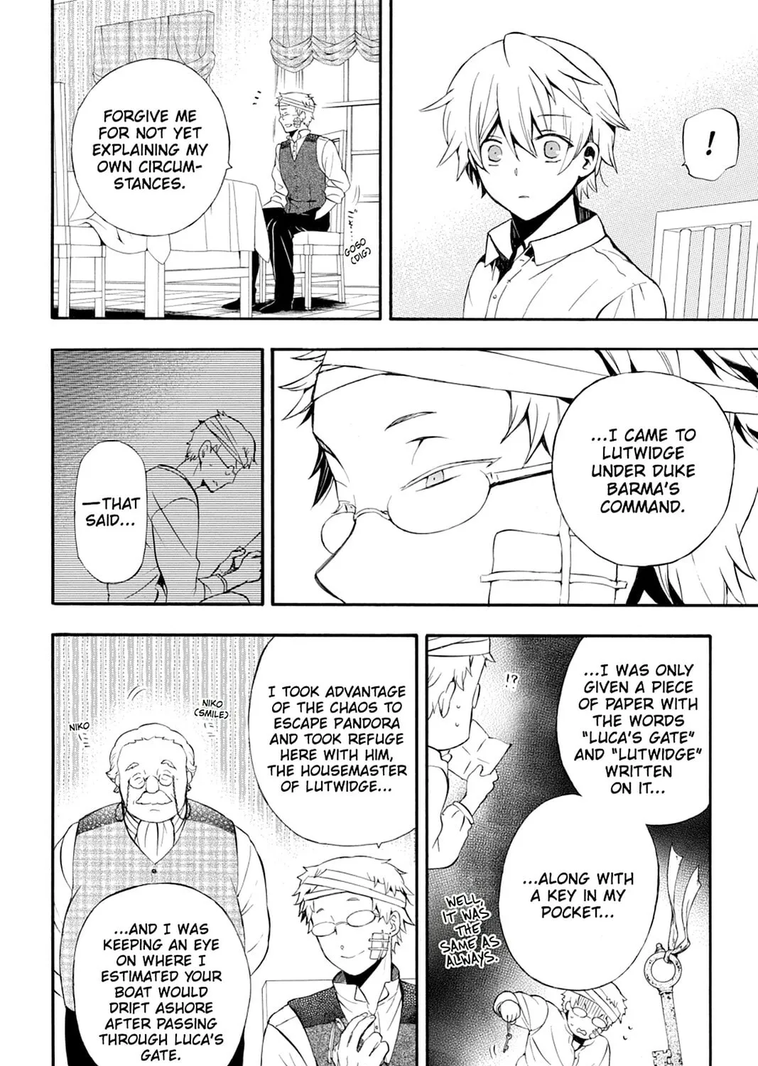 Read Pandora Hearts chapter 85 image 54 on Lezhin