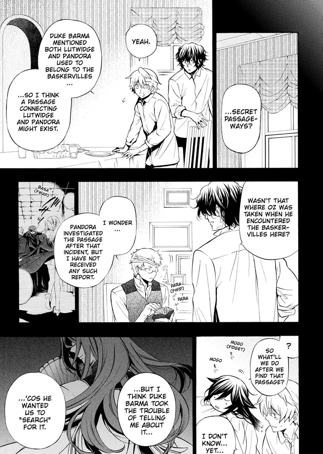 Read Pandora Hearts chapter 87 image 4 on Lezhin