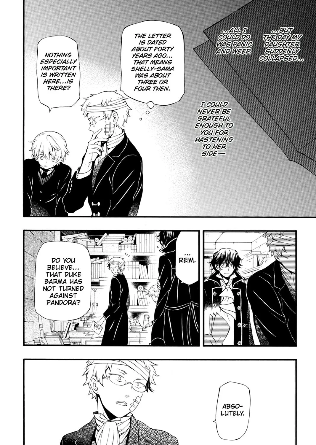 Read Pandora Hearts chapter 88 image 14 on Lezhin