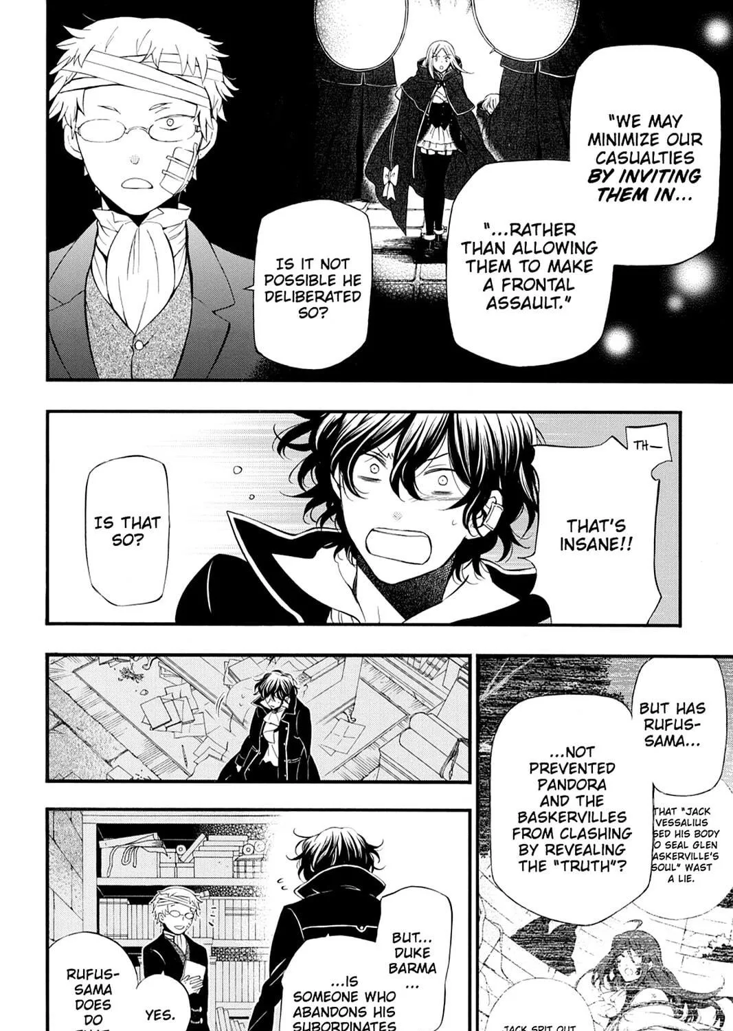 Read Pandora Hearts chapter 88 image 18 on Lezhin
