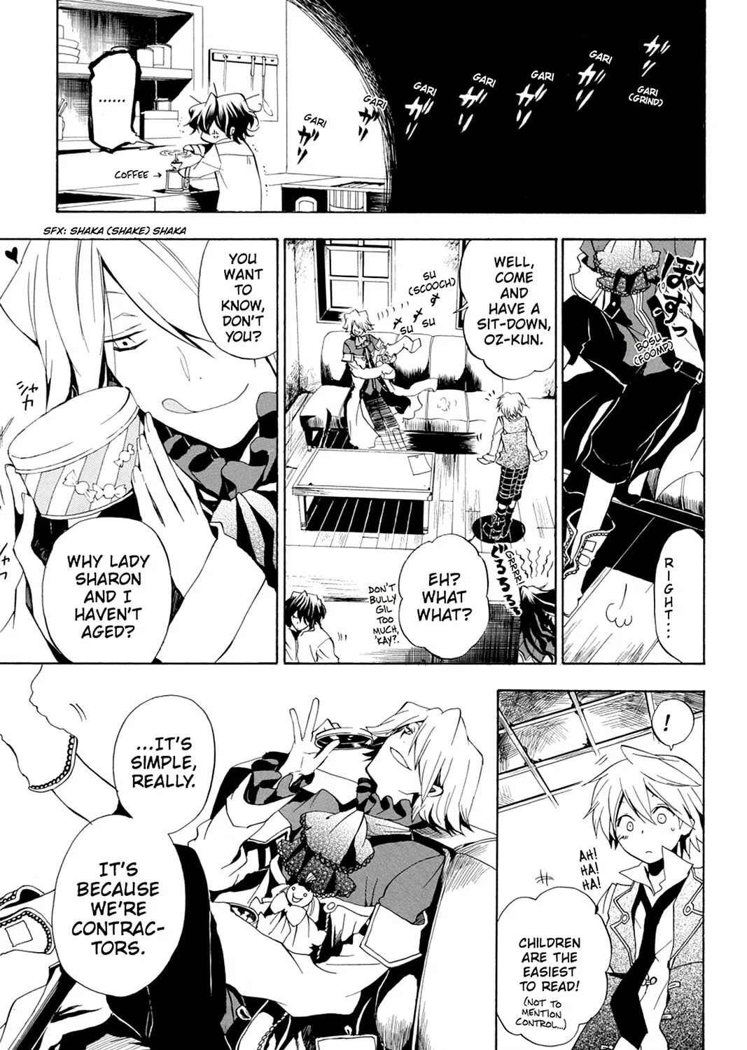 Read Pandora Hearts chapter 9 image 20 on Lezhin