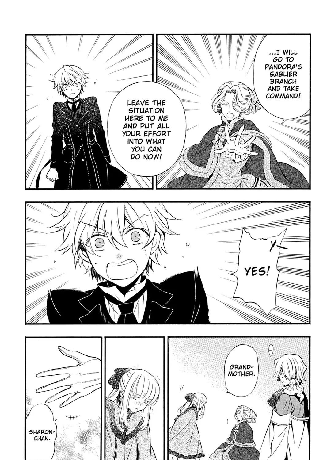 Read Pandora Hearts chapter 93 image 36 on Lezhin