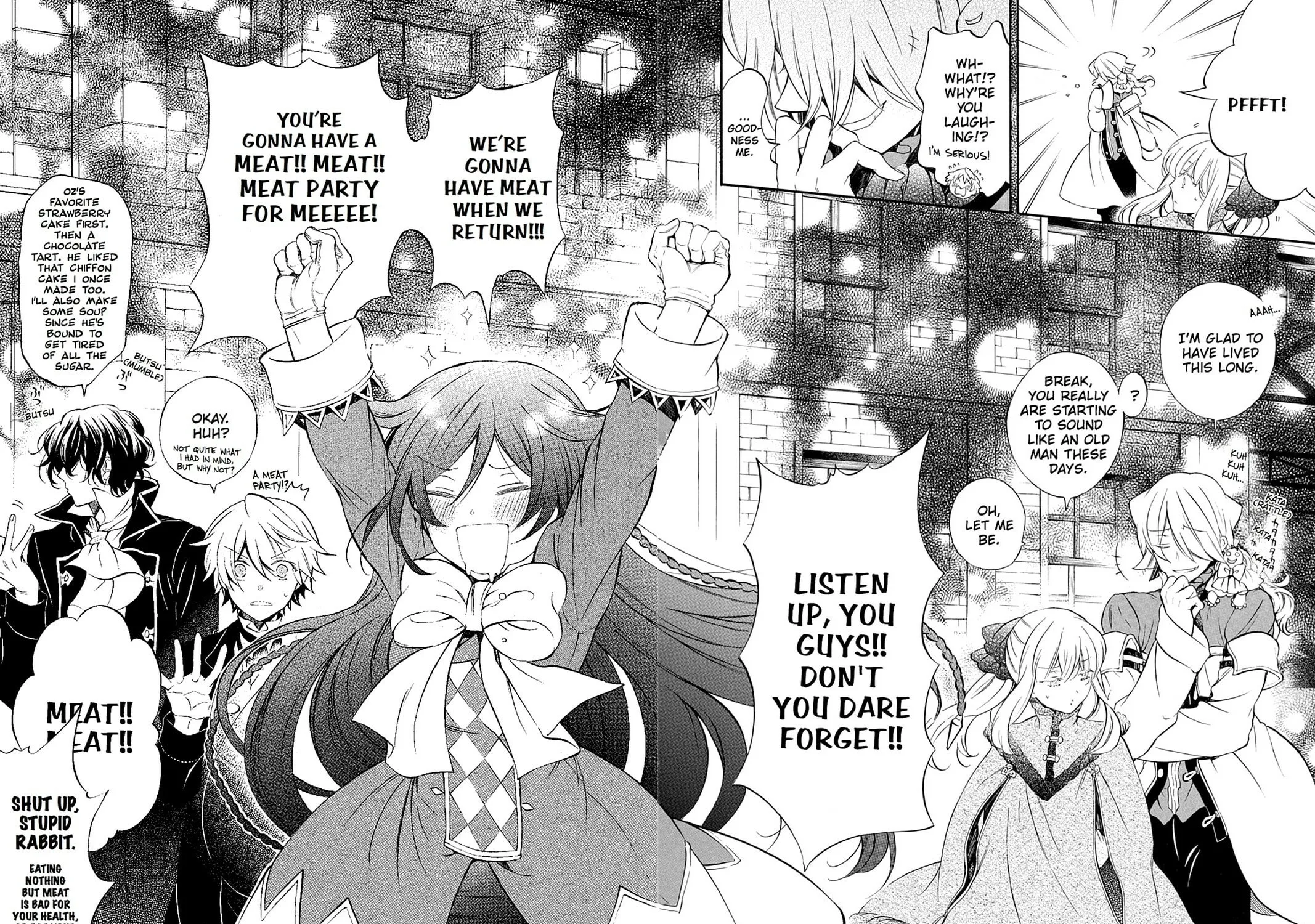 Read Pandora Hearts chapter 93 image 56 on Lezhin