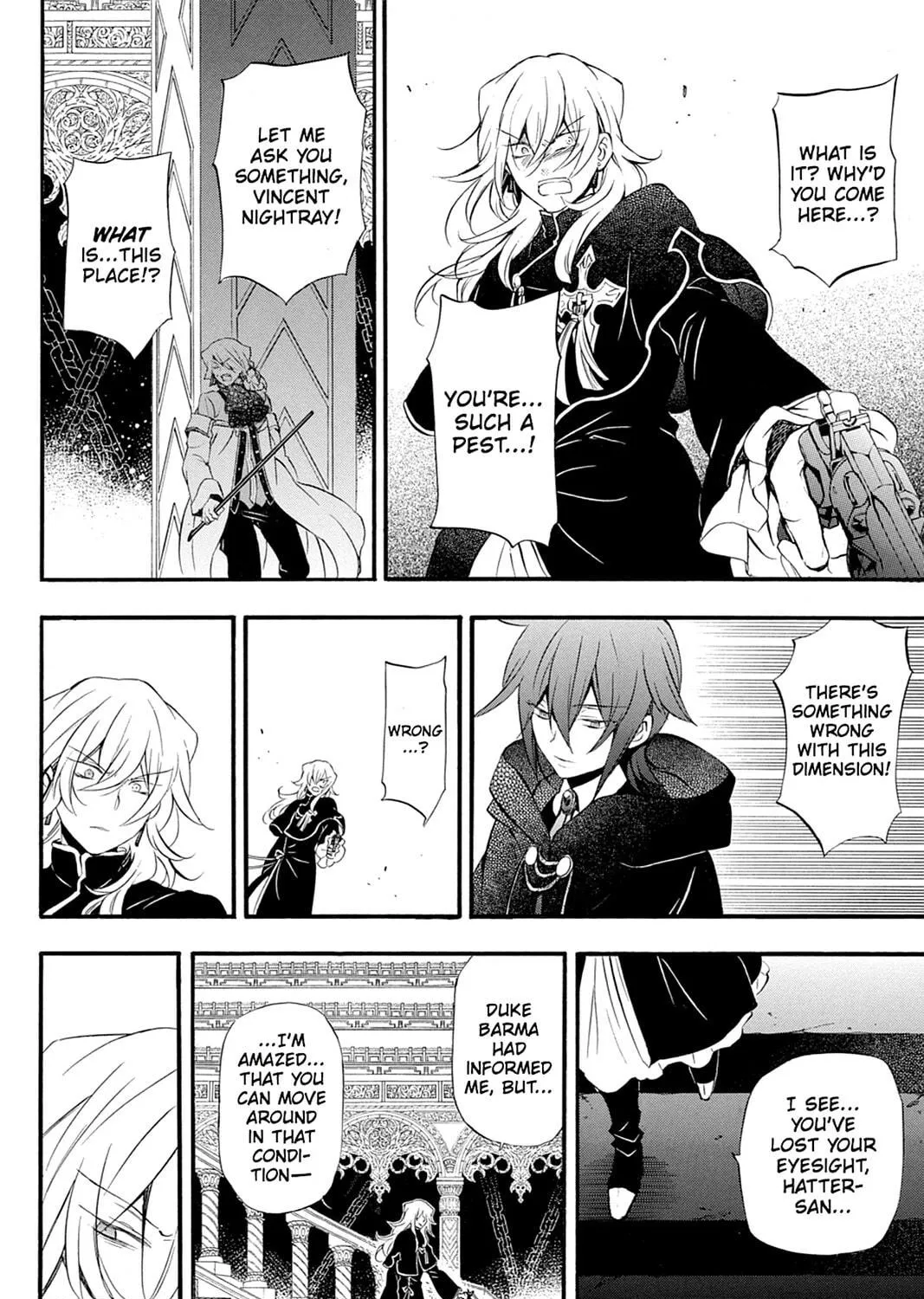 Read Pandora Hearts chapter 94 image 22 on Lezhin