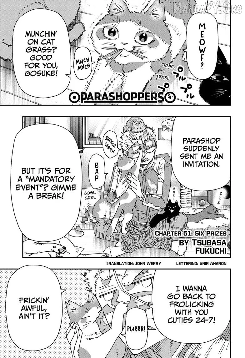 Read Parashoppers  Manga chapter 51 image 1 on Lezhin
