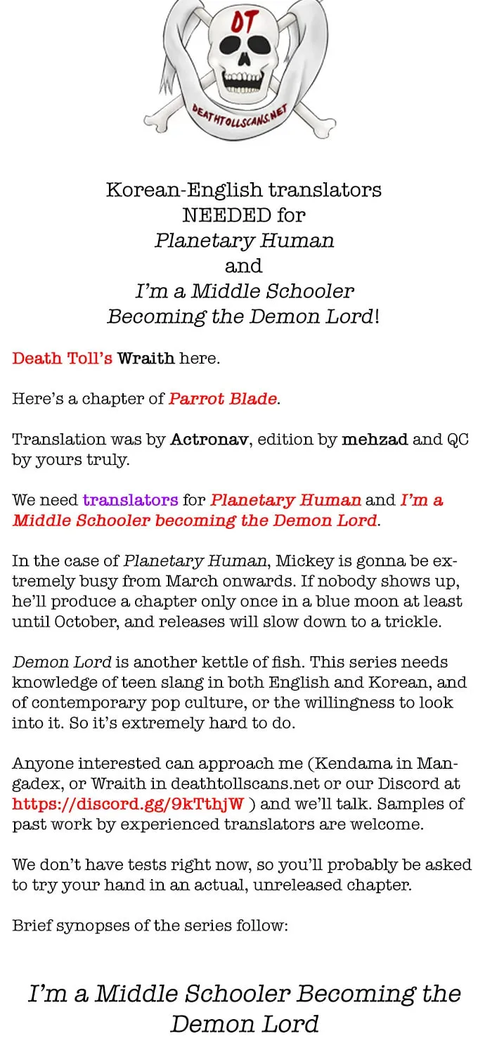 Read Parrot Blade chapter 14 image 122 on Lezhin