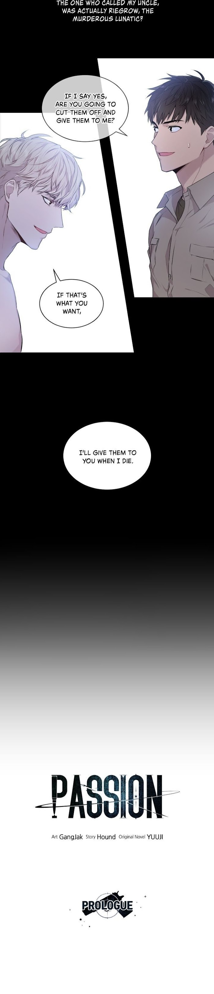 Read PASSION chapter 0.1 image 15 on Lezhin