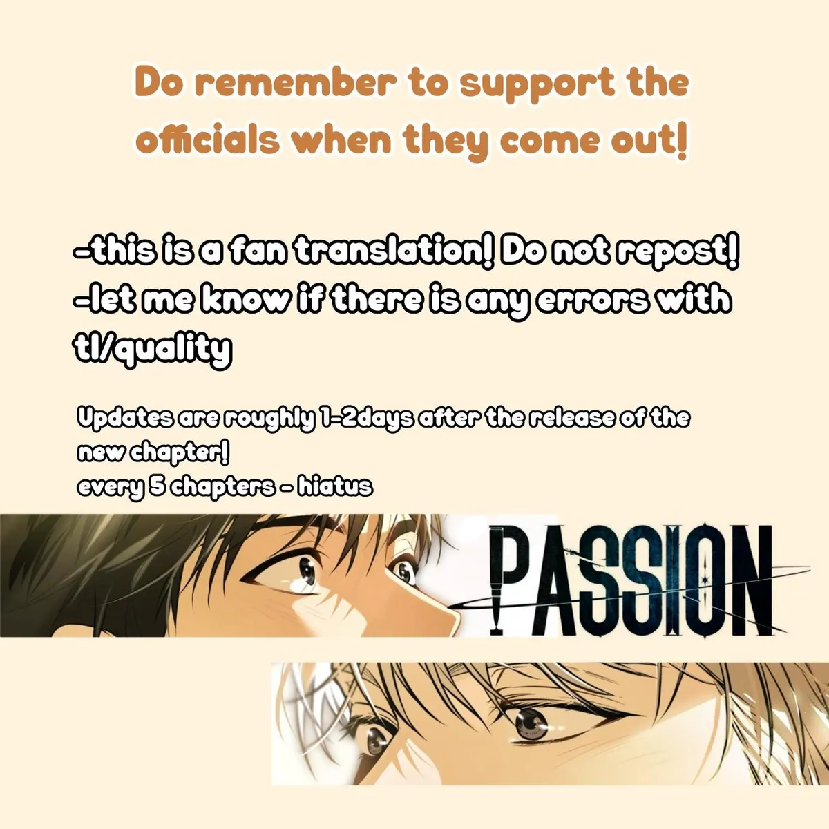 Read PASSION chapter 135 image 0 on Lezhin