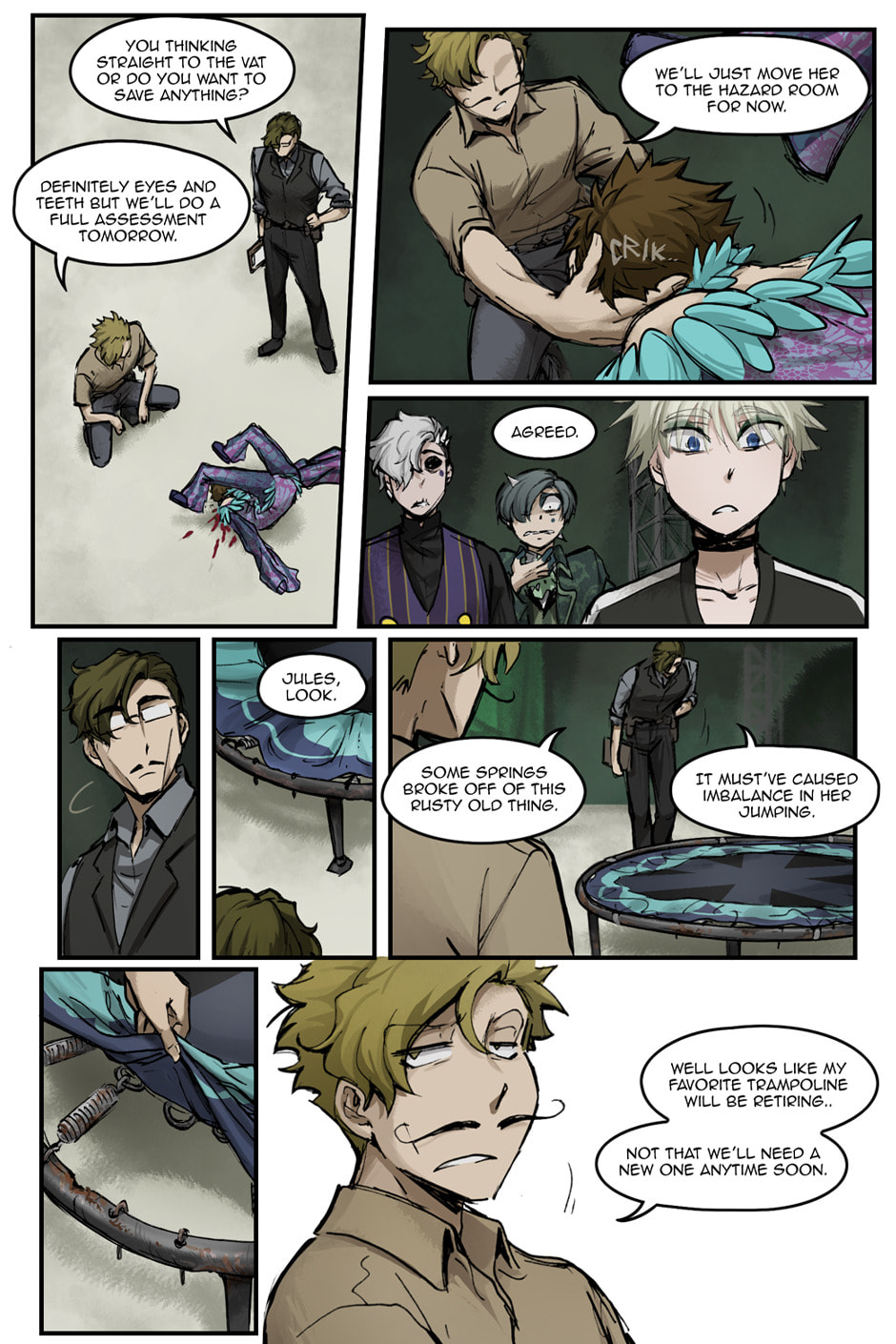 Read Patchwork Girl chapter 132 image 0 on Lezhin