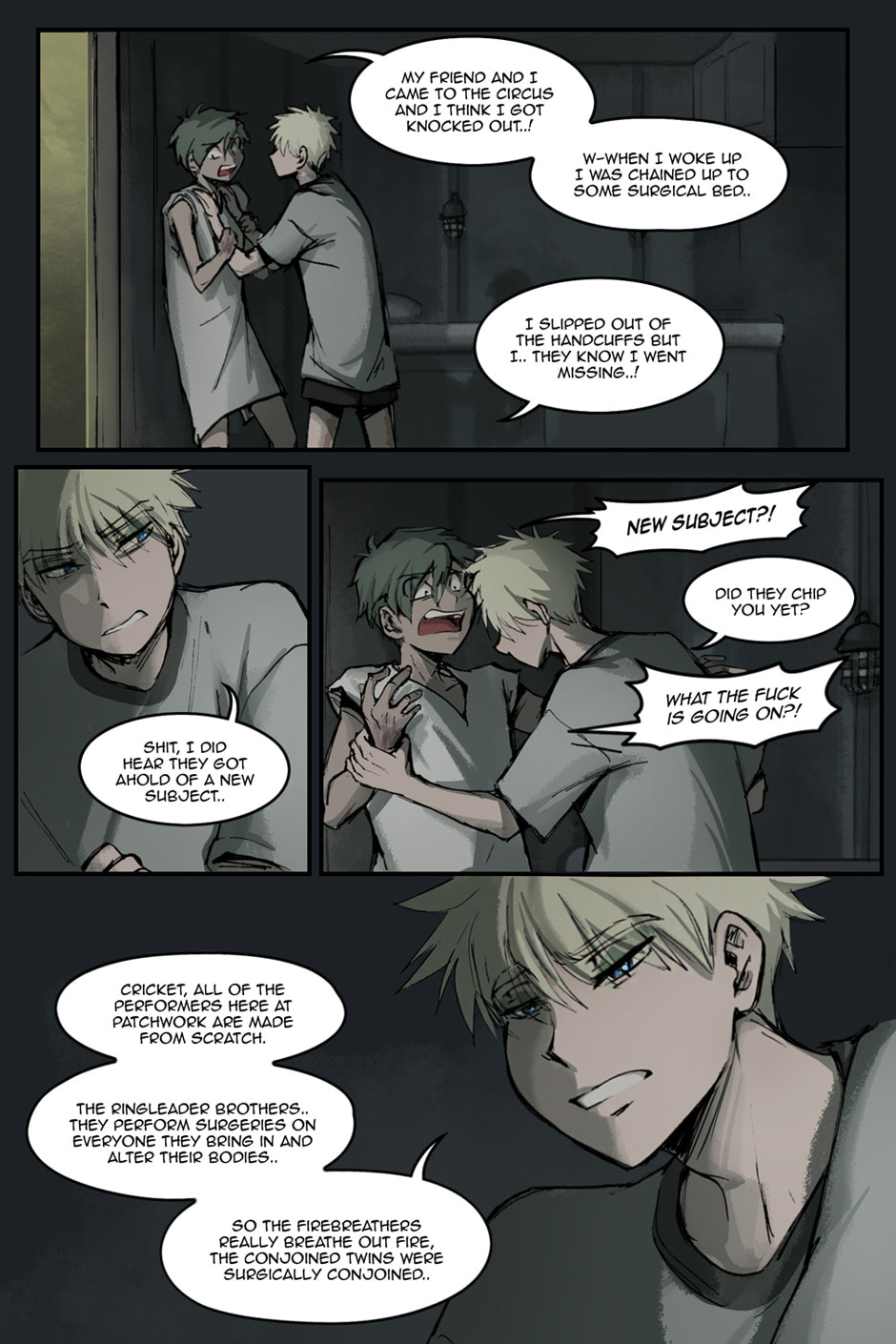 Read Patchwork Girl chapter 55 image 0 on Lezhin