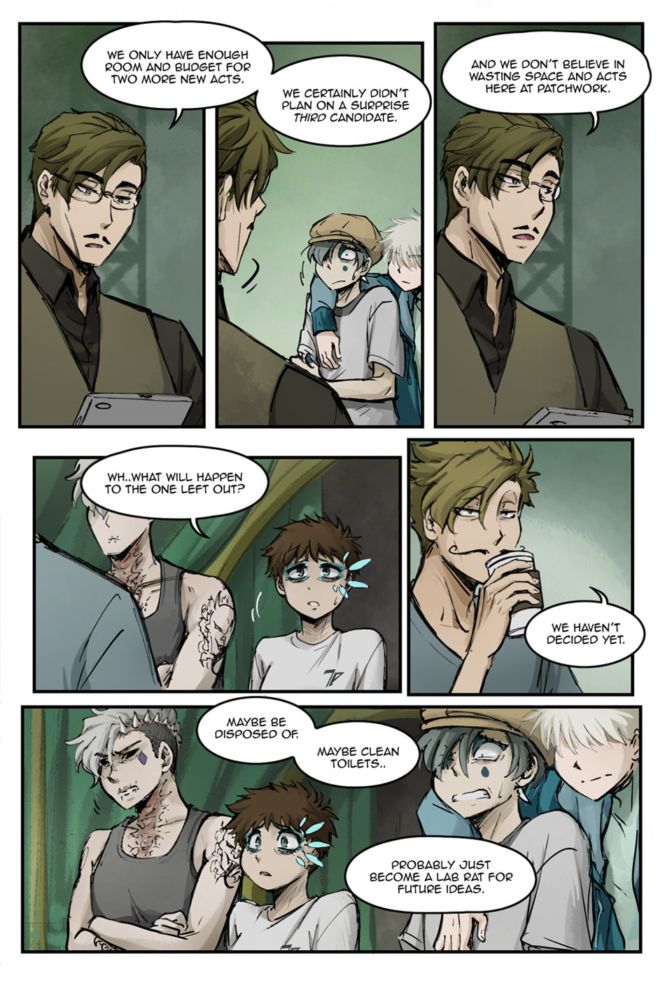 Read Patchwork Girl chapter 82 image 0 on Lezhin